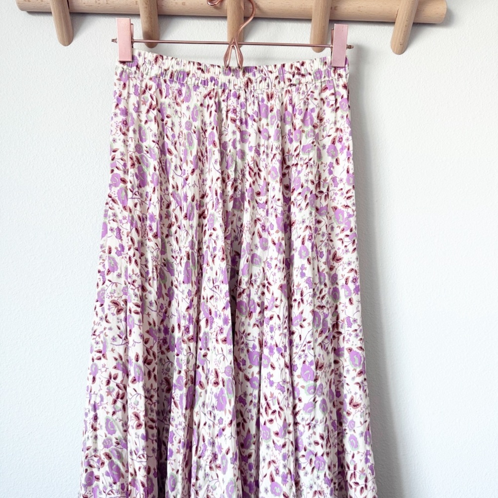 Spell Castaway High Low Multicolor Maxi Skirt - Picture 8 of 12